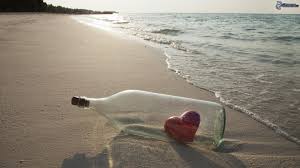botella en el mar