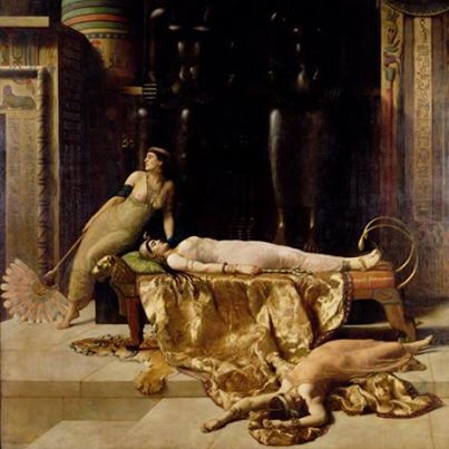 Muerte de cleopatra