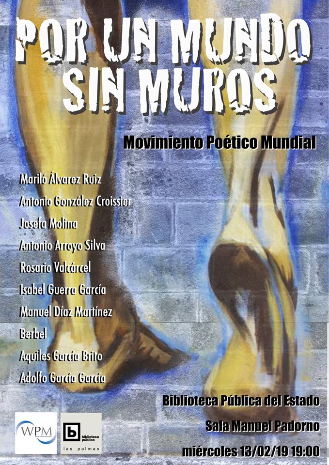 Por un mundo sin muros Cartel