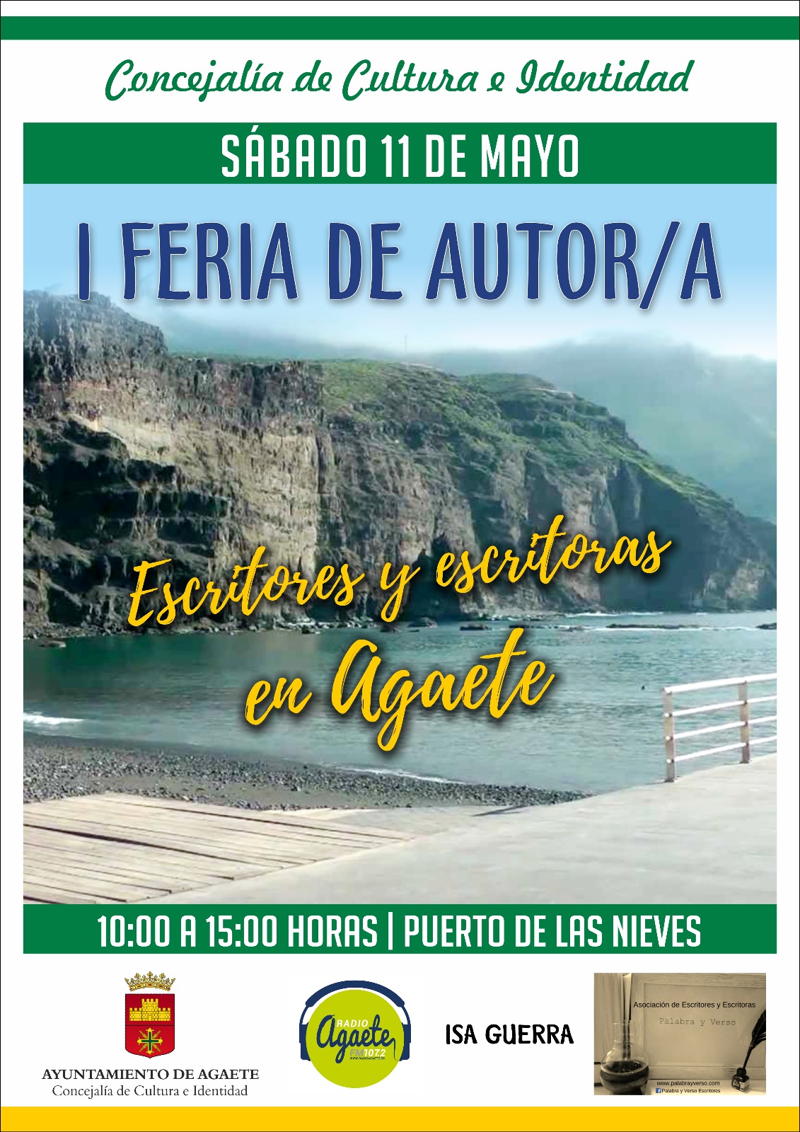 Cartel Feria Autor Agaete