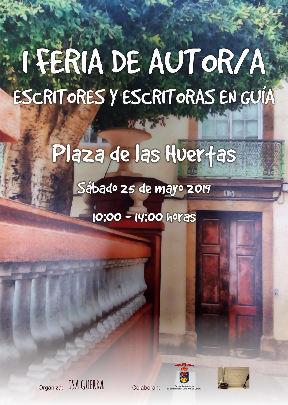 Cartel Feria Autor Guía