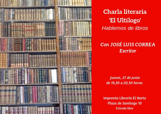 'Ultílogo', charla literaria